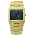 Factory OEM New Style Fashion Sandal Wood Wrist Watch